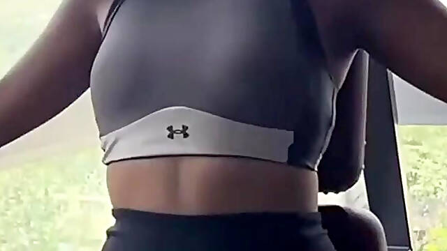 Teena Singh Lesbian, Bikini Scene in Bar Code