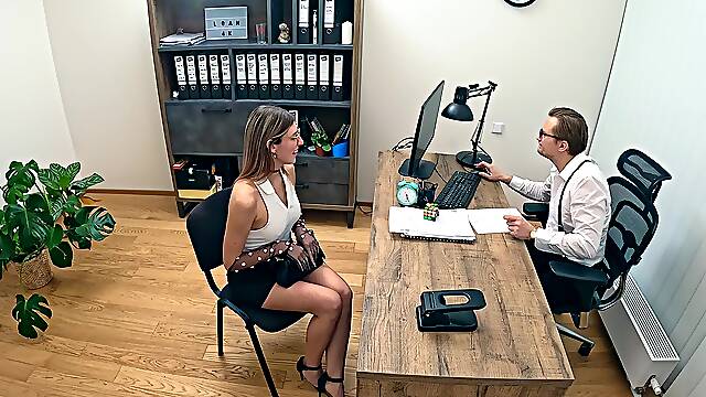 Couple Stanley Johnson and Fanta Sie fucked on the casting couch