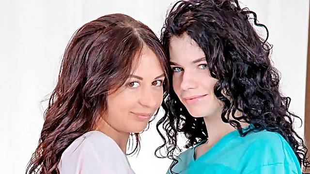 Black Angel Debuts in Threesome with Roxy Sky