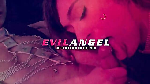 Licking pussy movie with winsome Kenzie Taylor and Daisy Taylor from PansexualX