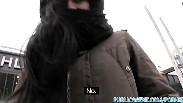 Models outdoors smut by Public Agent