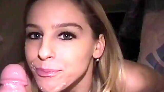 Deepthroat and swallow 2 - Heather Brooke