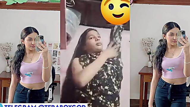 Indian Teen Showing His Boobs On VideoCall To Lover Mms Telegram @TeraboxGod