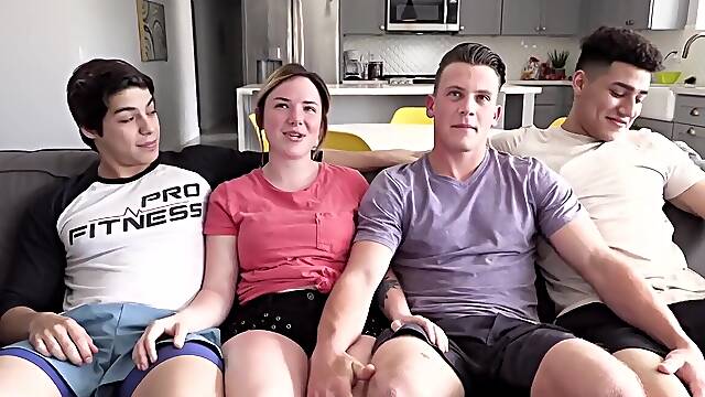 Bisexual Boys And Busty Teen 18+ Girl