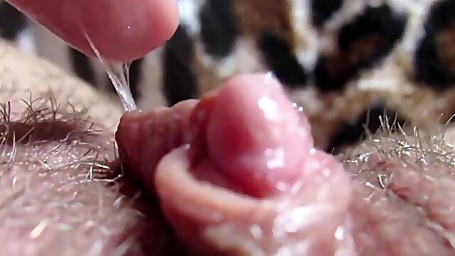 Pussy orgasm closeup