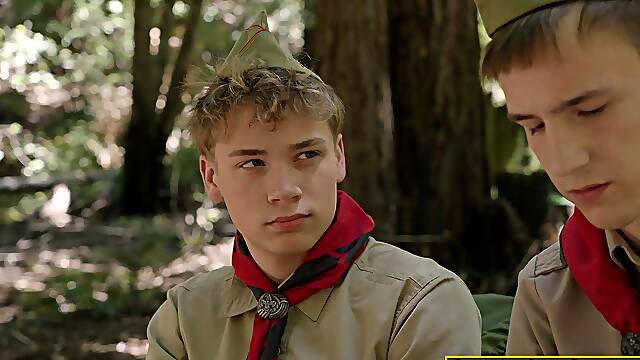 I AM SHOCKED! Scout Boys ass turns into a gaping cum-soaked mess!