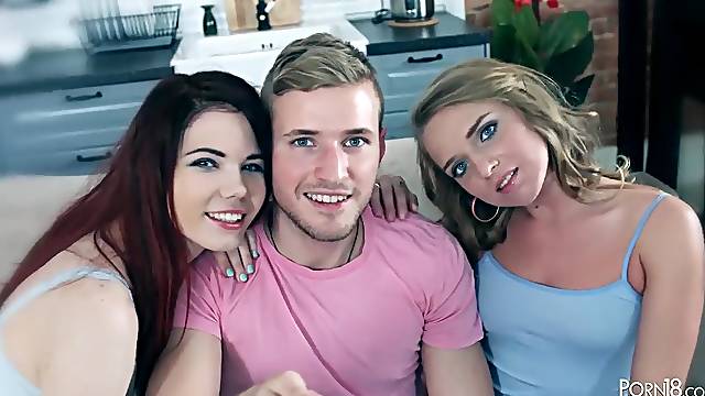 Lovenia & Sofi in Anal Threesome