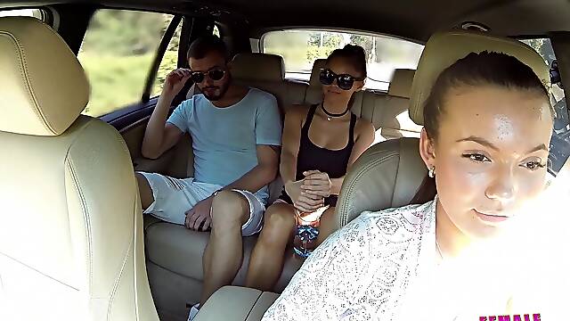 Female Fake Taxi - Darkhaired babe Cabbie Pounded In Car Trunk 1 - Adam Black
