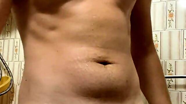 Bath in advance of going for a morning walk