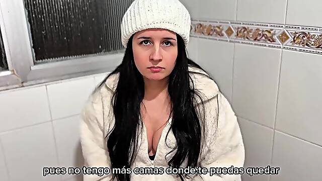 I invited a beauty I didn't know from the subway to my abode and we ended up having sex