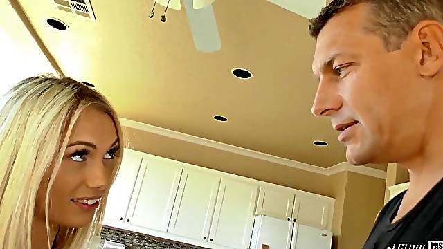 Sky Pierce is a petite titted blond hottie who loves to suck and ride hard jocks