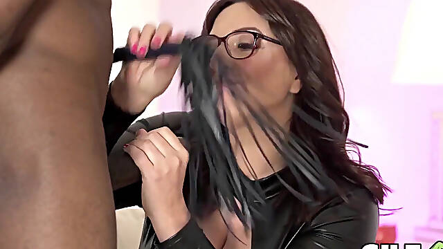 GILF BBC Throat Fuck Compilation