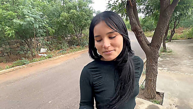 Casual Sex with Stranger, I Invite Young Latina to My Apartment to Fuck Her