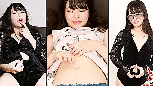 POV Smelly Bellybutton Play: Kanon Momojiri Talks Dirty as Swabs, Lube, and Vibe Push Her Over the Edge